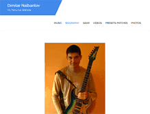 Tablet Screenshot of nalbantov.com